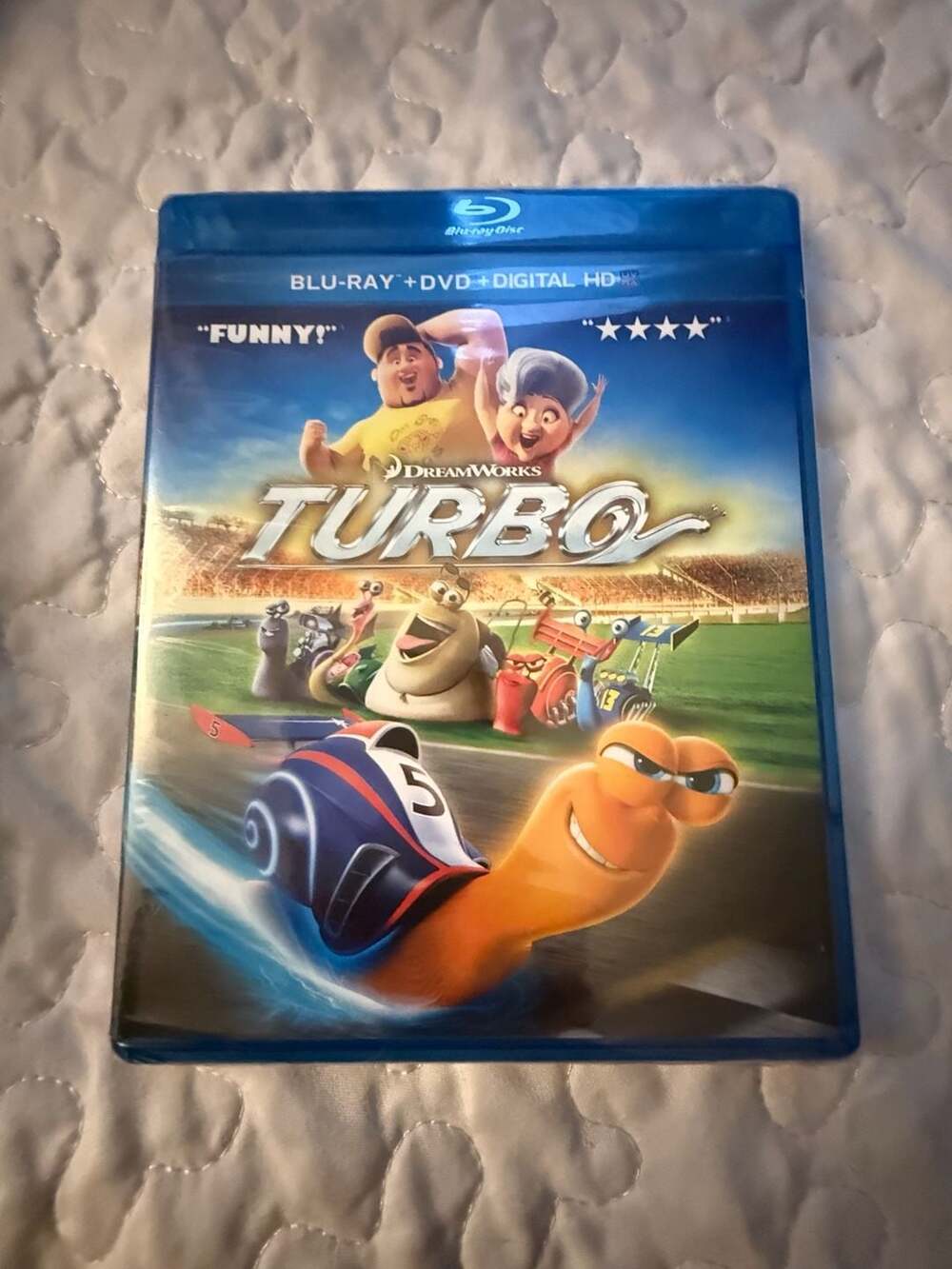 Turbo Blu-Ray DVD Digital HD Region 1